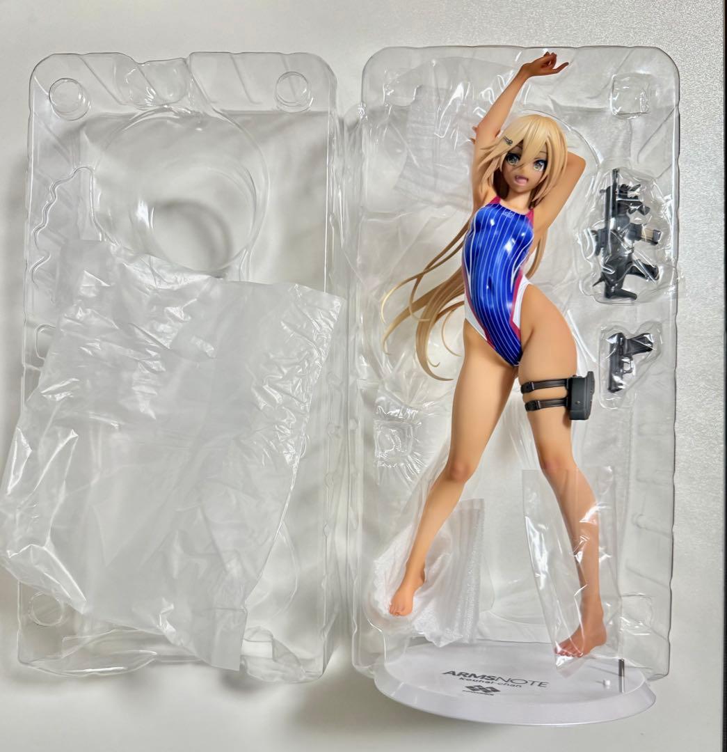 【極美品】AMAKUNI 水泳部のコウハイちゃん 1/7スケールフィギュア