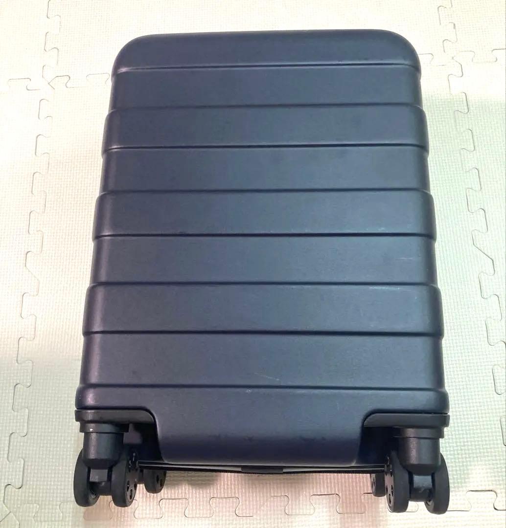 無印良品 バーを自由に調節できる ハードキャリーケース 20L ネイビー