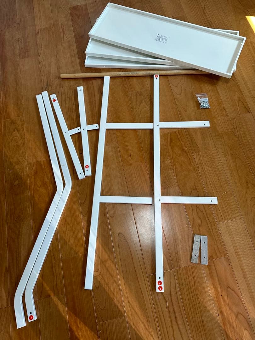 TOWER 山崎実業　立てかけるランドリーラック 　立て掛けランドリーシェルフ