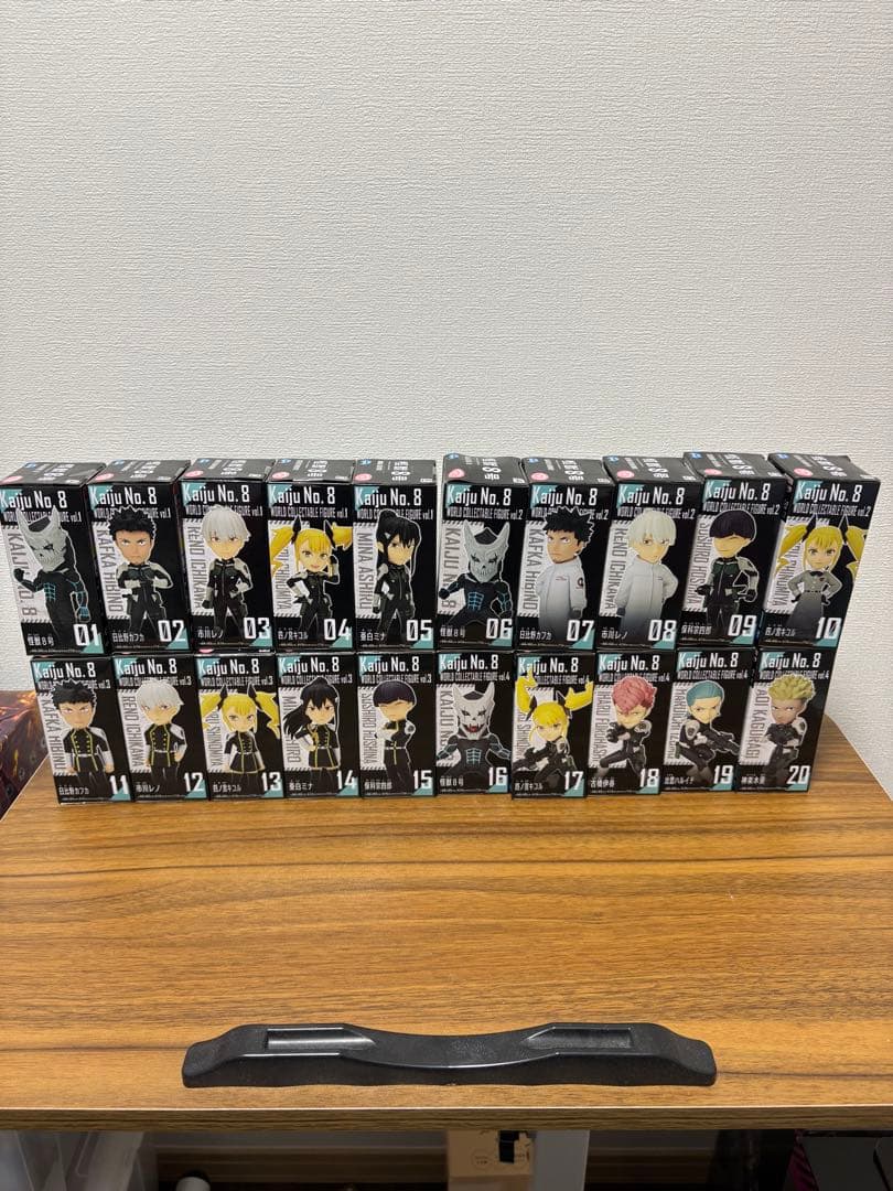 怪獣8号 ワールドコレクタブルフィギュアセット No1～20