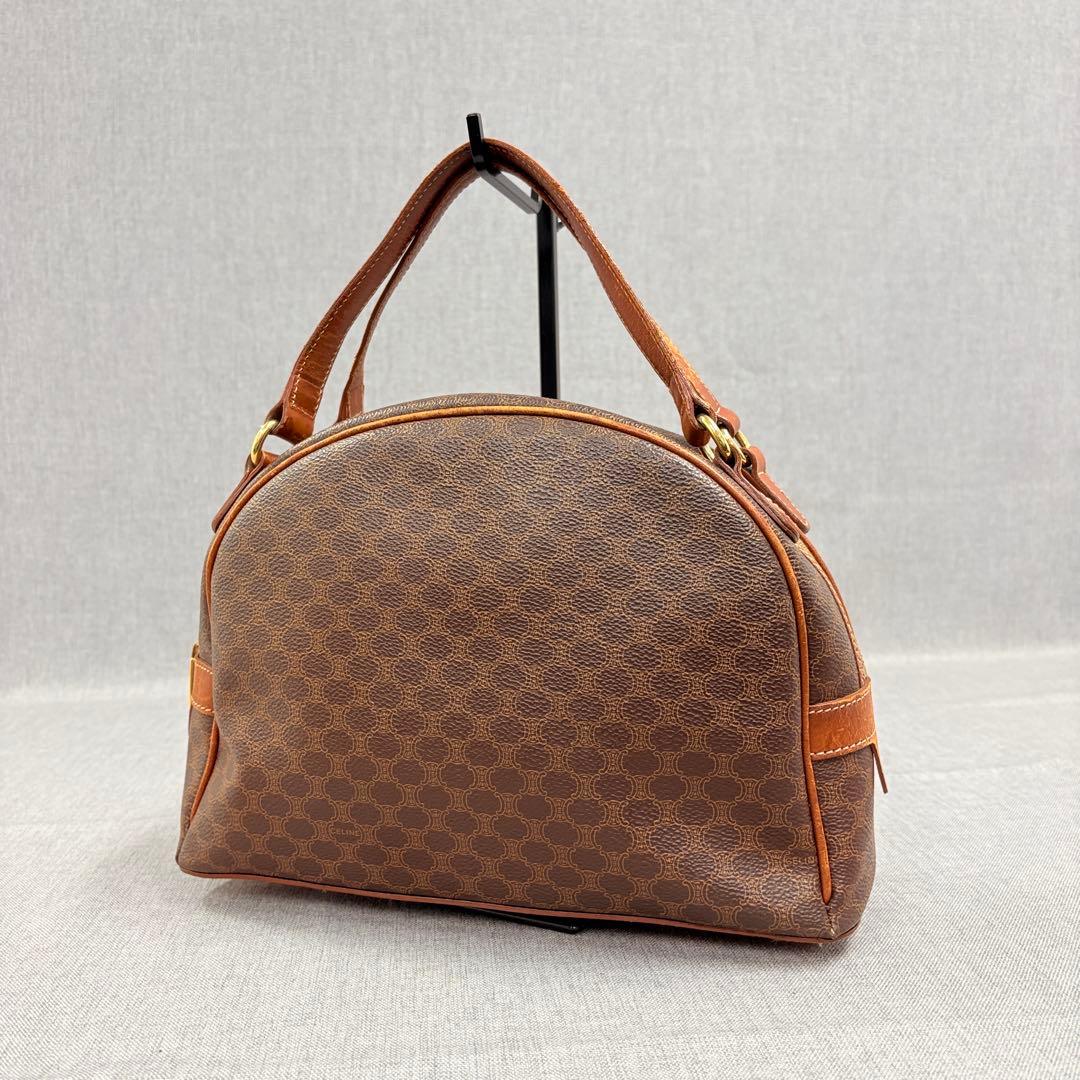 CELINE セリーヌ マカダム ハンドバッグ トリオンフ PVC ヴィンテージ