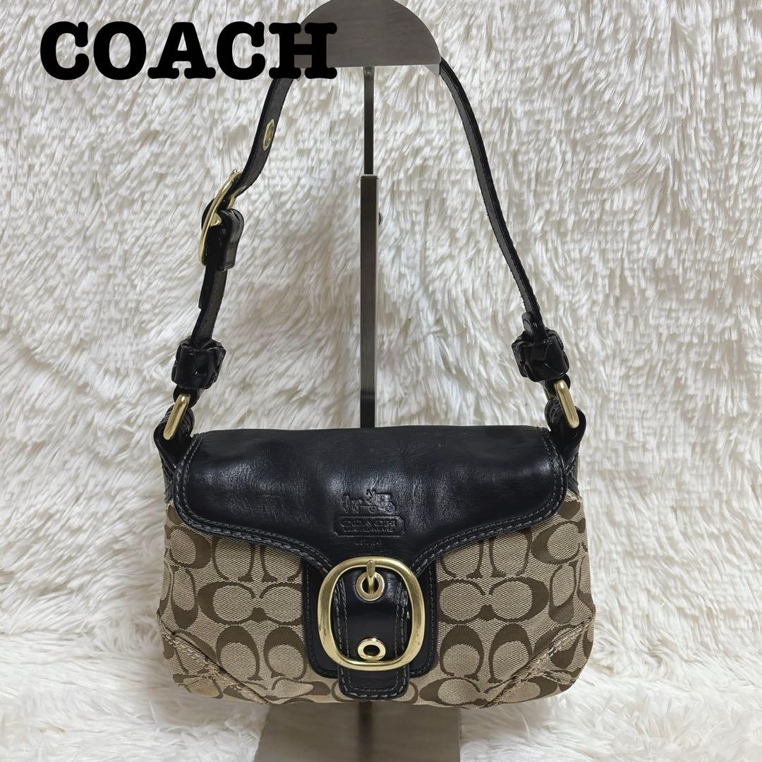 COACH ワンショルダーバッグ ソーホー シグネチャー