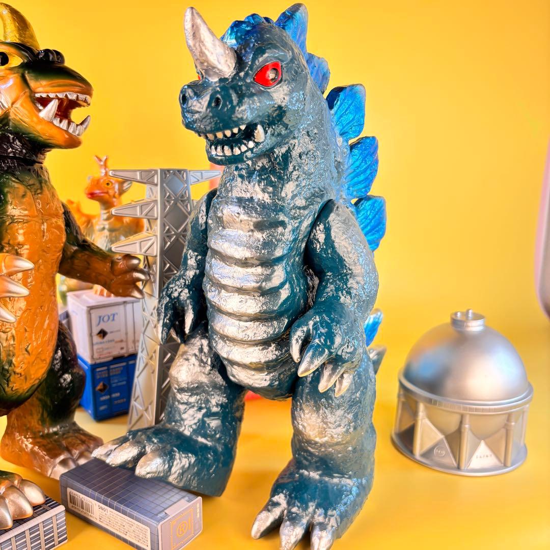 マルサン 450シリーズ キングゴドラス・ドラギラス パチ怪獣ソフビ