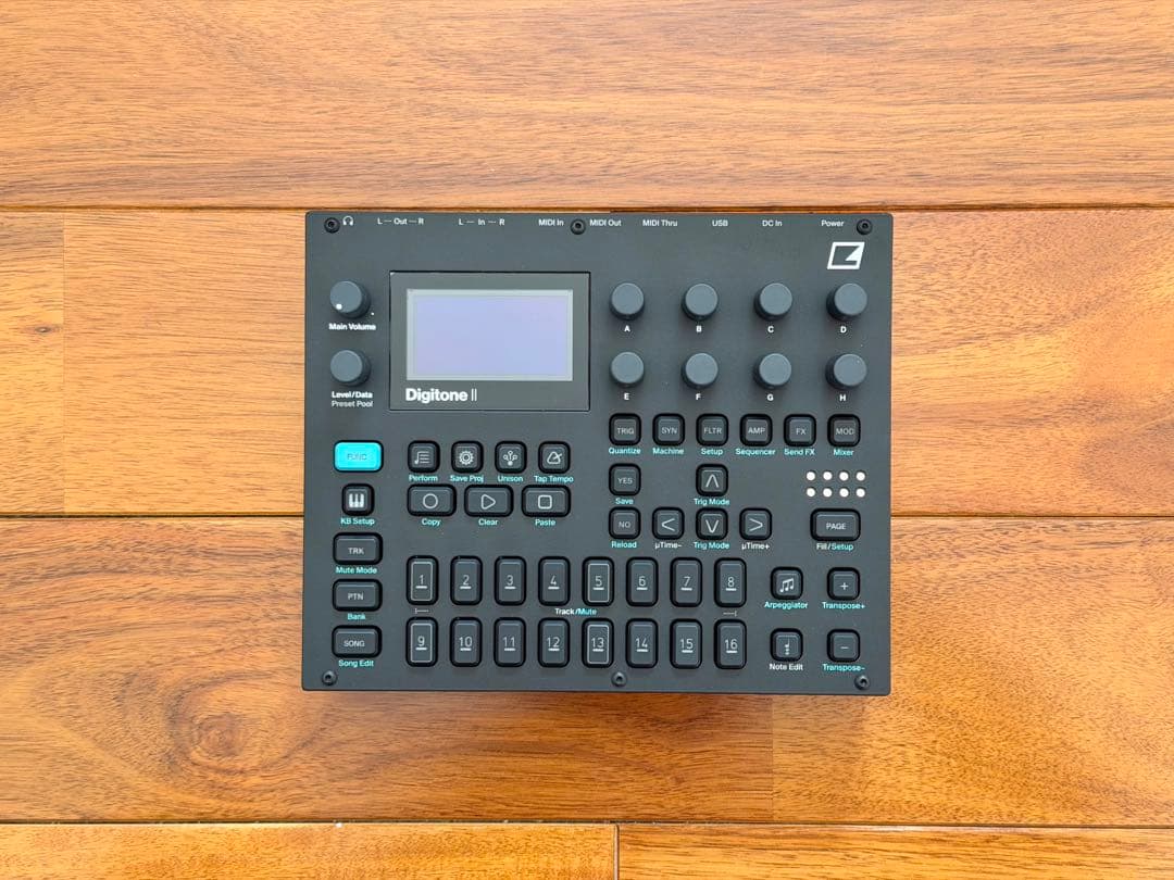 Elektron Digitone II 本体 箱 AC付 USB欠品