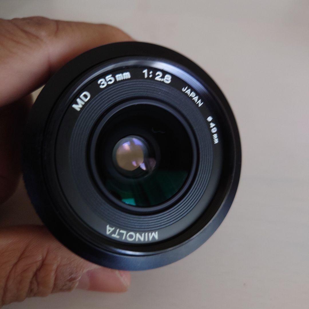 MINOLTA new MD 35mm f/2.8 レンズ