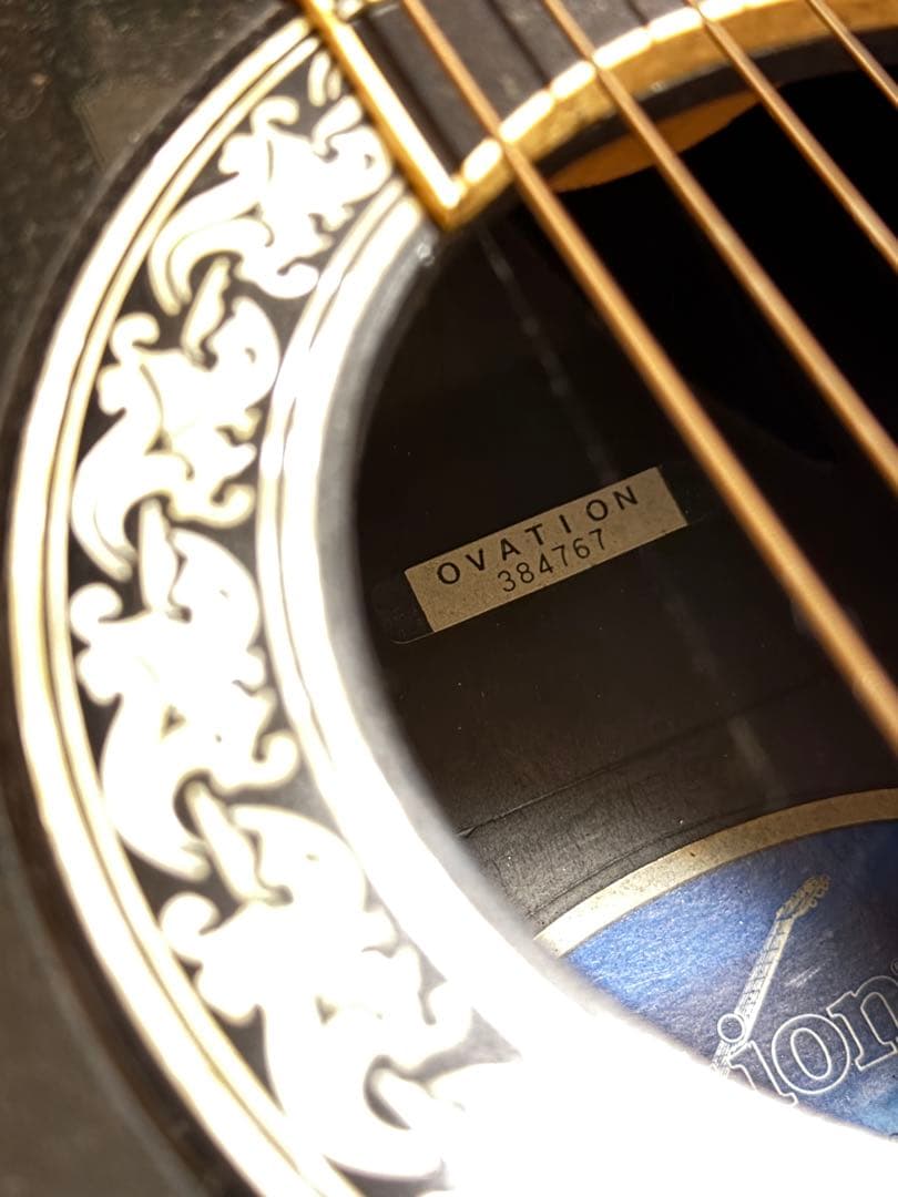 オベーション USA アコースティックギター ブラック