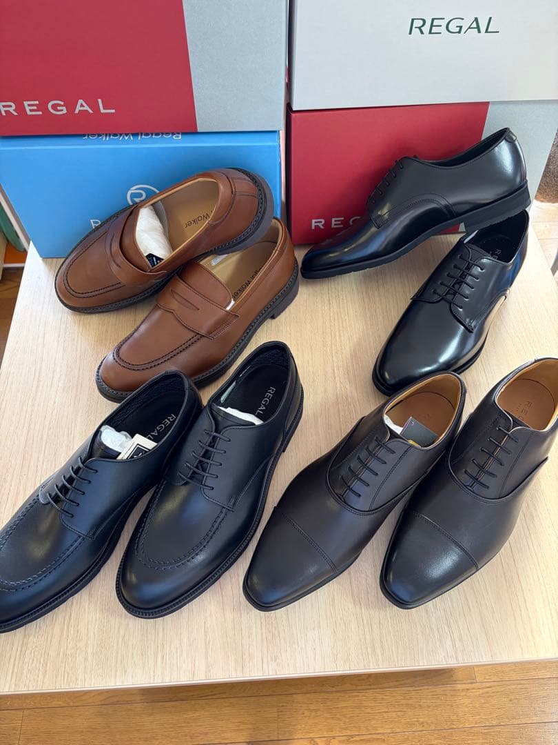 REGAL紳士革靴26.5cm4足セット