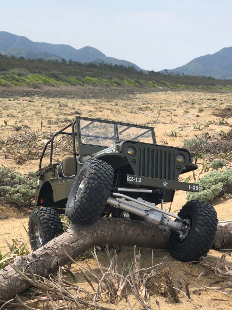 ラジコン1/6 jeep クローラー 2.2インチレイス脚周り　カスタム