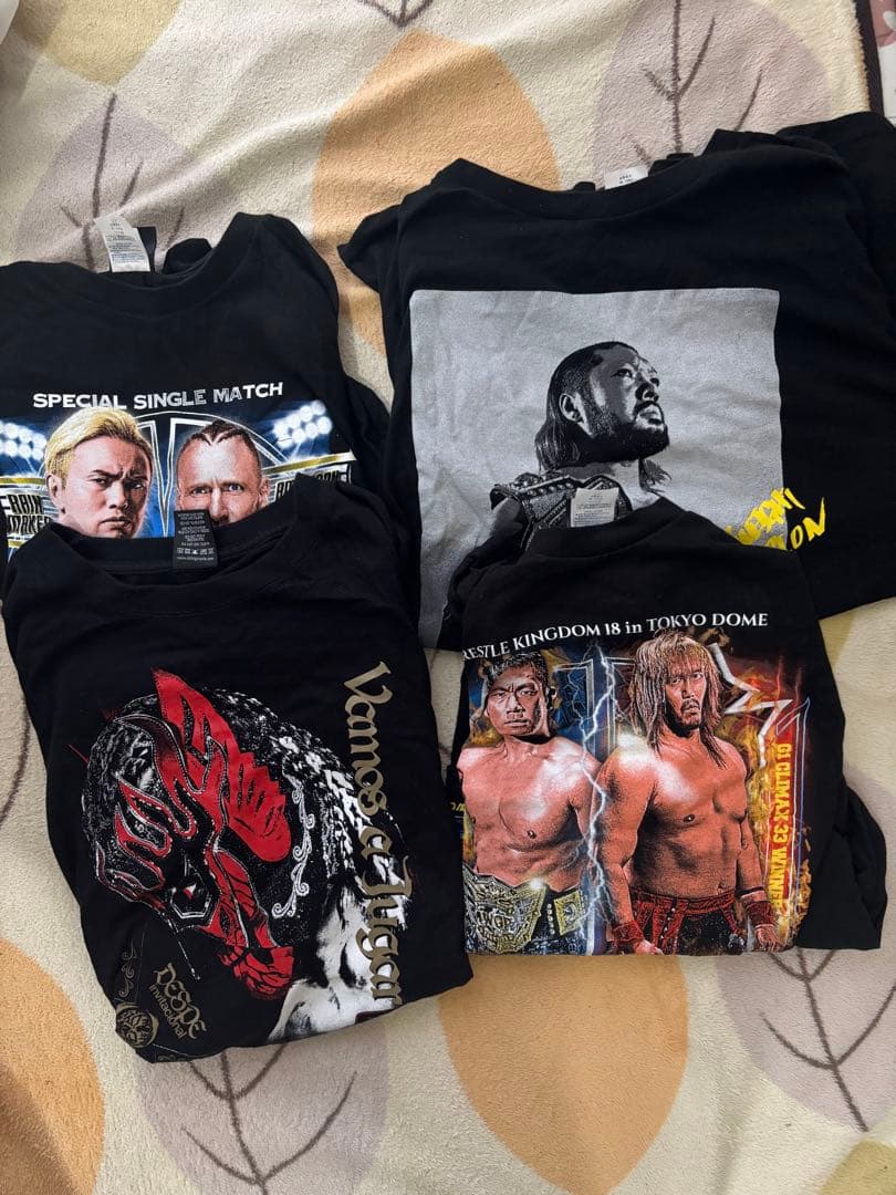 J*G様 新日本プロレス Tシャツまとめ売り