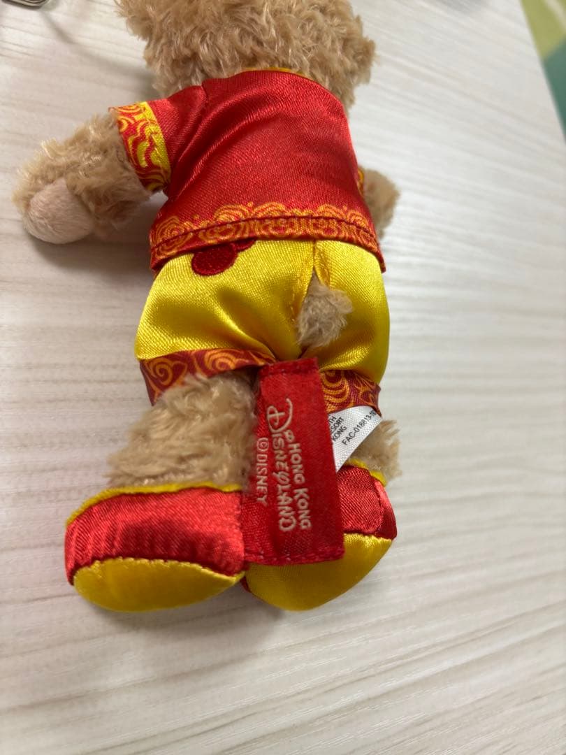 ダッフィー　香港ディズニーランド限定　激レア　2020年　春節　旧正月　ぬいば