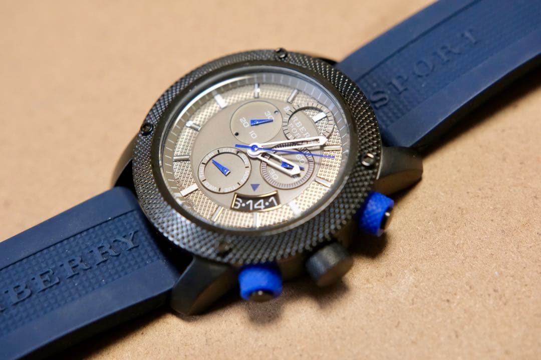 (はまねんさん専用) BURBERRY SPORTS クロノグラフ 腕時計