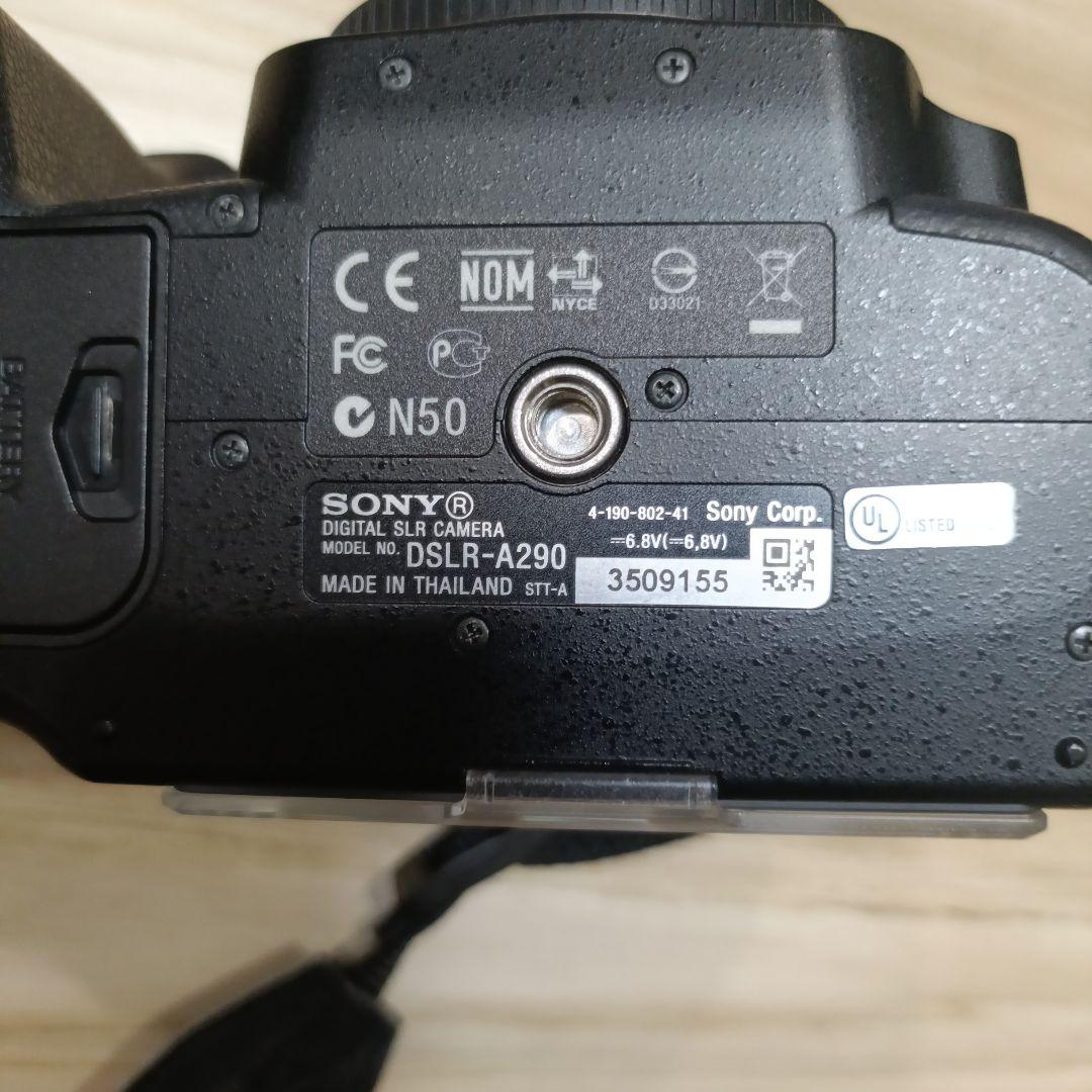 SONY α290 デジタル一眼レフカメラ 本体