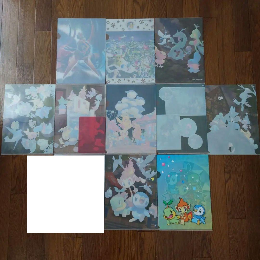 ★ポケモンセンター限定 2004~2006年 クリアファイル 10枚セット★