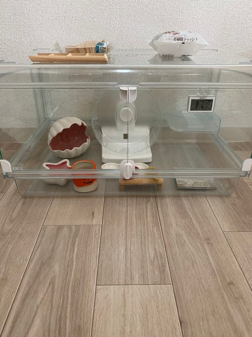 【即日発送】GEX グラスハーモニー　＋　ハムスターグッズ