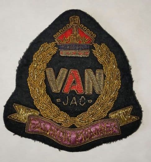 VAN レトロ エンブレムワッペン