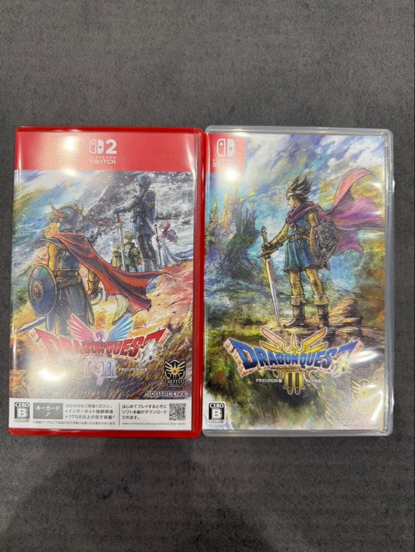 《美品》ドラゴンクエスト1&2、3 そして伝説へ Switch版