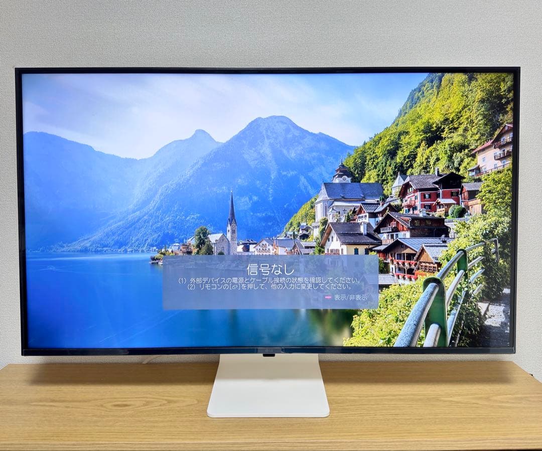 【美品】LG スマートディスプレイ 43SQ700S-W 42.5インチ