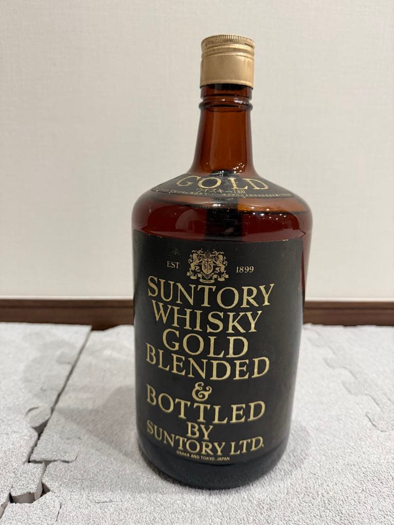 古酒　サントリーウイスキーゴールドブレンド　1920ml 開封済