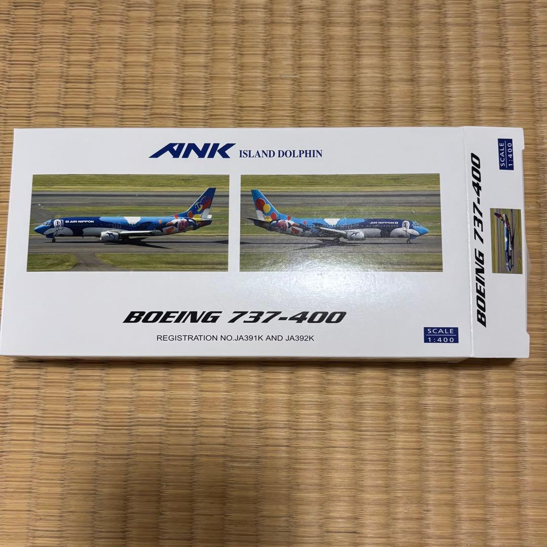 1/400 ANK エアーニッポン 737−400 「アイランド ドルフィン」