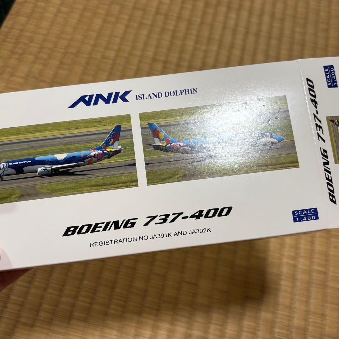 1/400 ANK エアーニッポン 737−400 「アイランド ドルフィン」