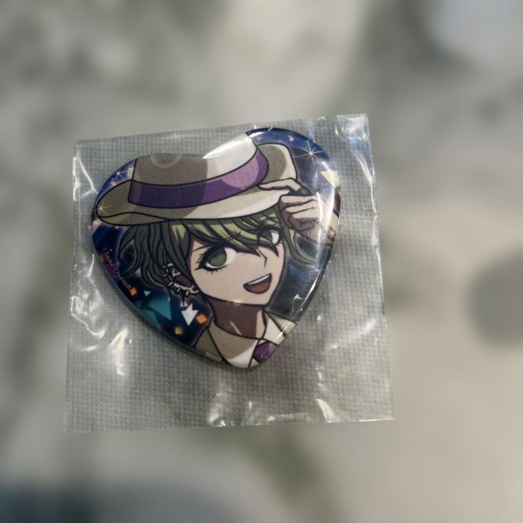 ニューダンガンロンパV3 みんなのコロシアイ新学期』天海蘭太郎ハート型缶バッジ