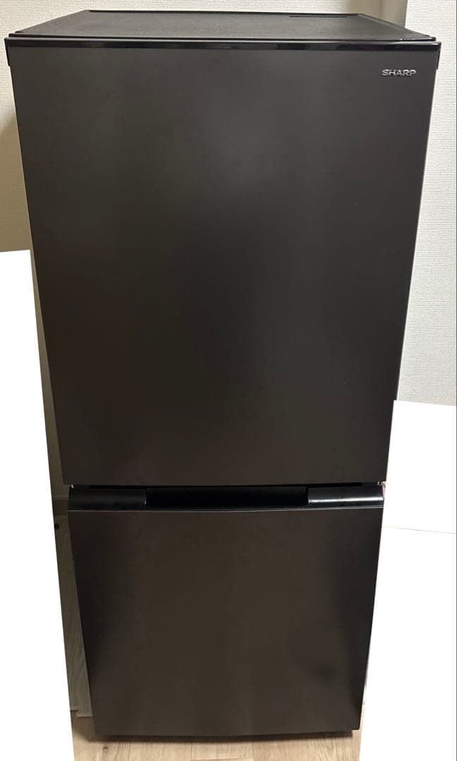 シャープ 冷蔵庫 両開き(つけかえどっちもドア) SJ-D15P-H 取説付き