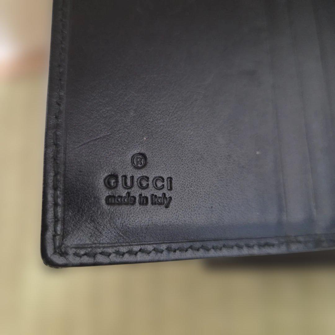 GUCCI グッチ 財布 二つ折 GGキャンバス ジャッキー 美品