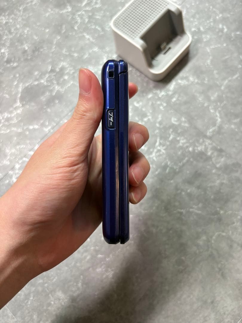 かんたんケータイライト　KYF43 ブルー　おまけ付き