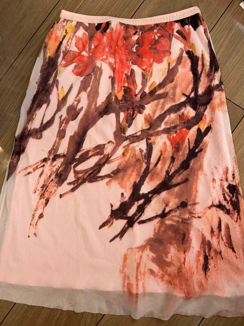 VIVIENNE TAM 花柄スカート サイズ0