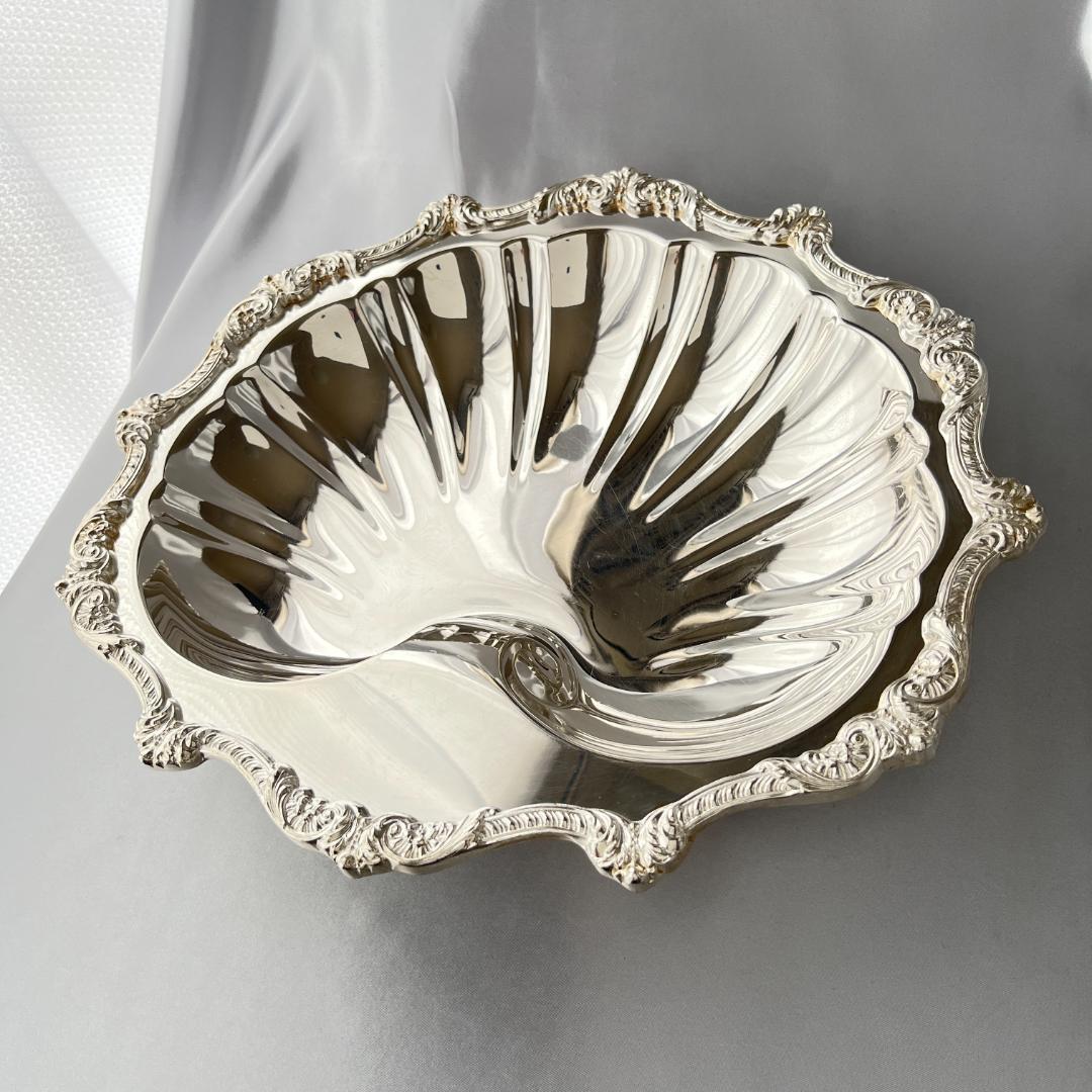 【POOLE】シェル型センターピース 40cm ビーナスの誕生 ダイナミック！！