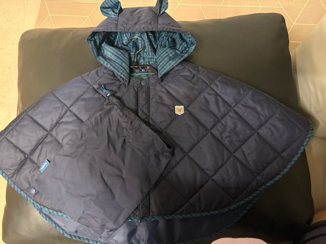 familiar 3wayダウンケープ