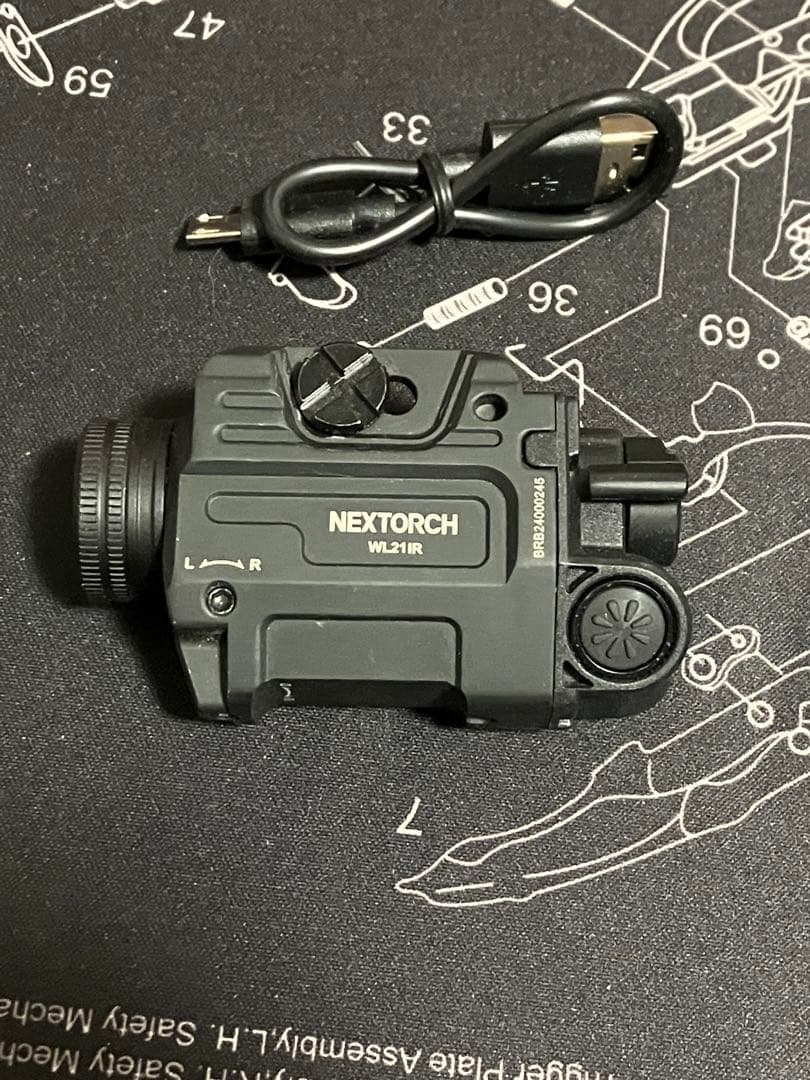 NEXTORCH WL21 IR IRライト　ウェポンライト