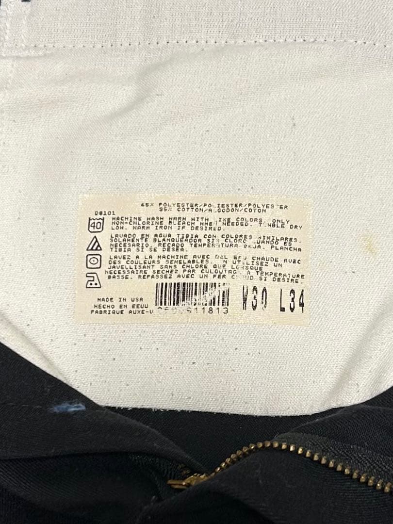 90’s Dickies 874 ブラック Made in USA TALON