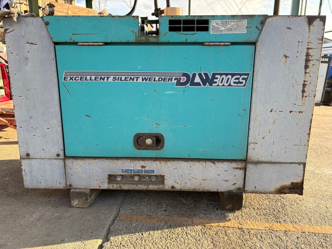 DLW-300ES デンヨー エンジン 溶接機 発電機 200V 100V