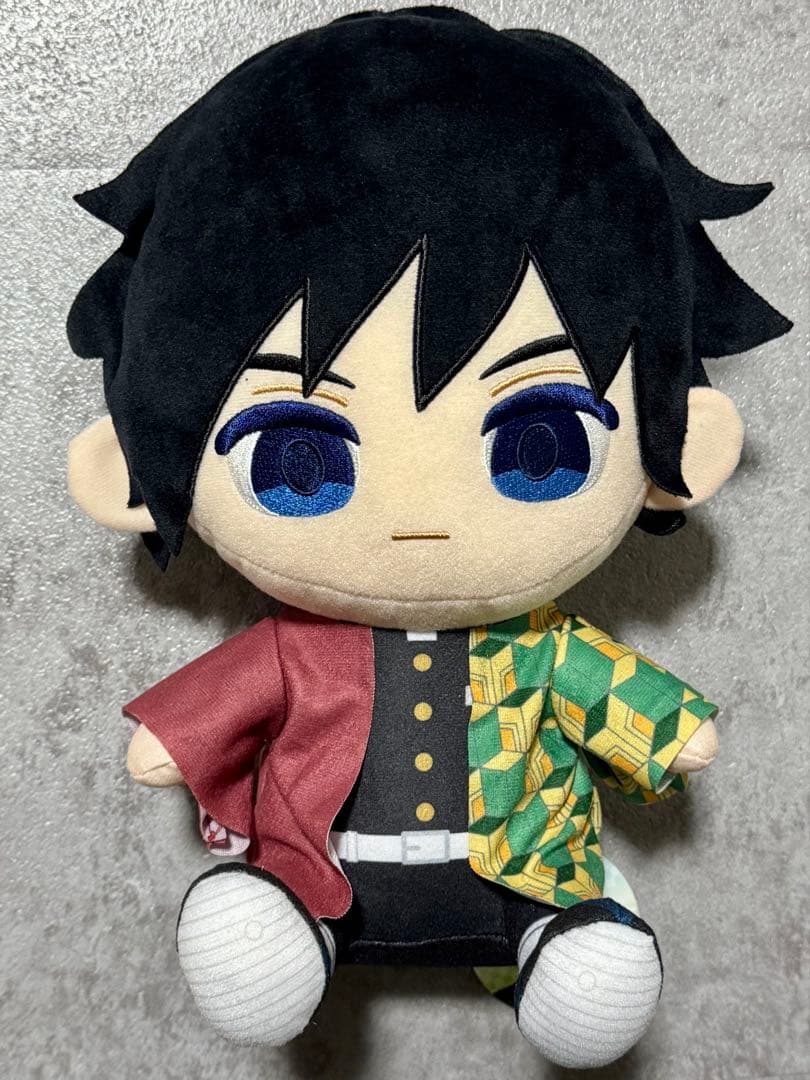 ⑥ 冨岡義勇 ぬいぷりけ おすわり BIG ぬいぐるみ 鬼滅の刃