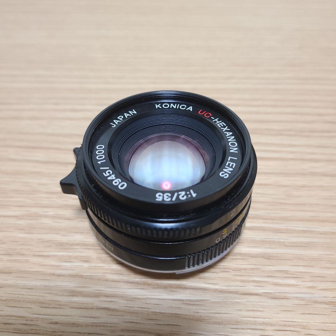Konica UC-HEXANON (L) 35mm F2 (黒鏡筒)