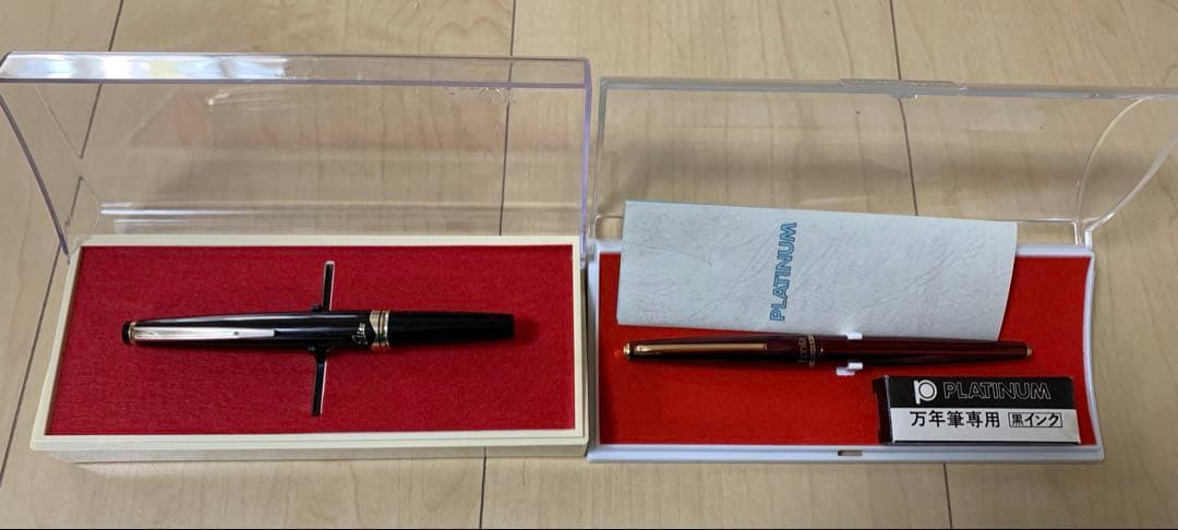 PLATINUM PILOT万年筆、14k18k