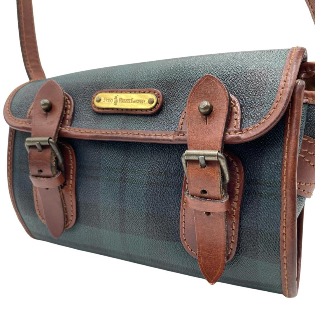 Polo Ralph Lauren ブラックウォッチ ショルダーバッグ 斜め掛け