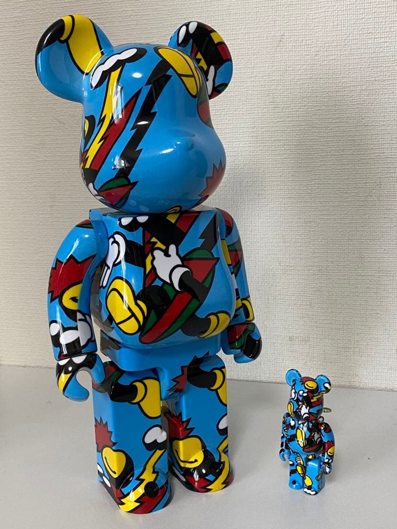 ベアブリック/Grafflex Arts/400%/限定/100%/セット/箱付