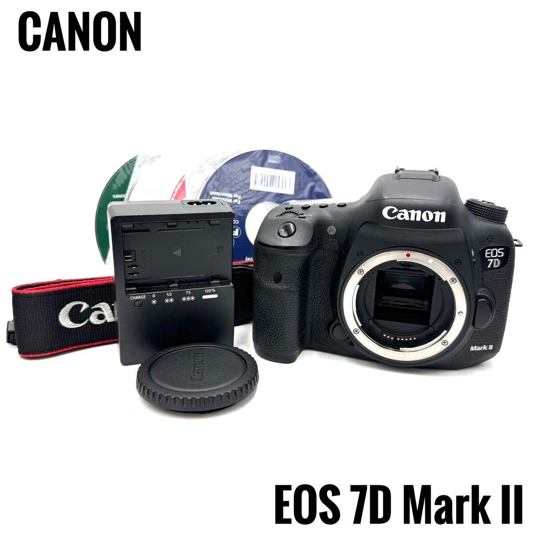 美品 CANON キャノン EOS 7D Mark II デジタル一眼レフ