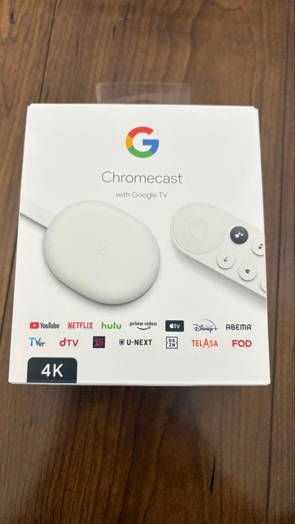 Chromecast with Google TV 4Kモデル