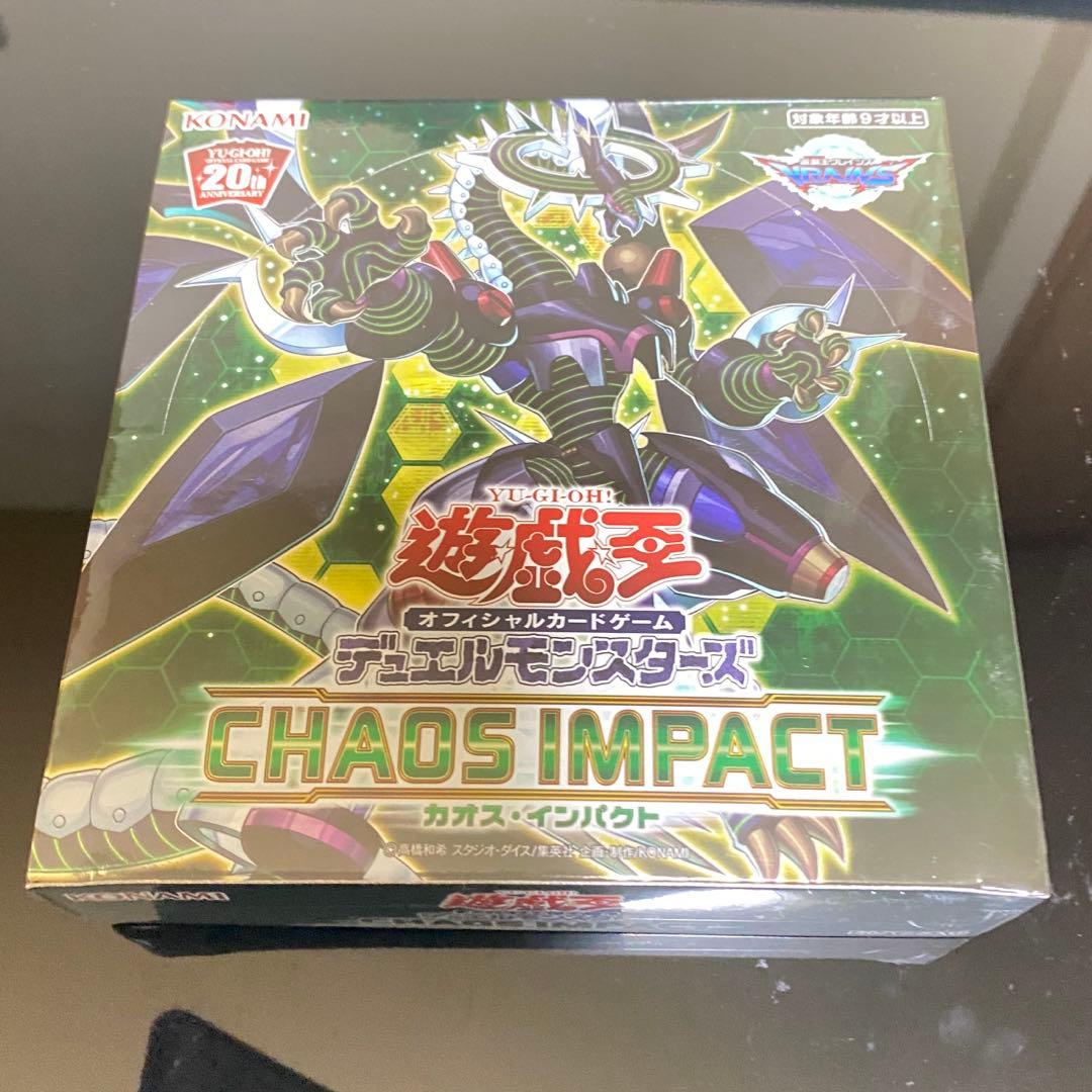 アジア版 カオスインパクト box 未開封 シュリンク付き 遊戯王