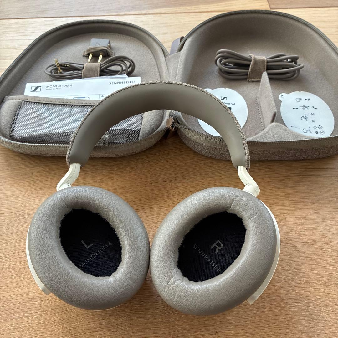 【美品】Sennheiser Momentum 4 ※注※ワイヤレス接続不可