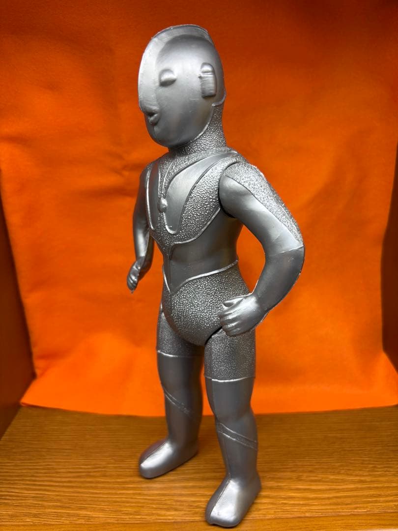 当時物 ウルトラマン 無版権 ポリ製 約25cm マルサン ソフビ 1期風
