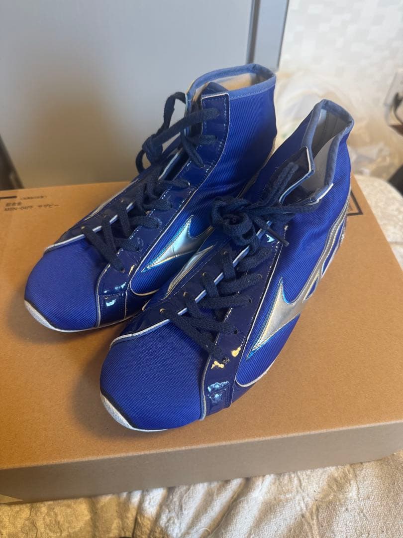 Mizuno ボクシングシューズ 青