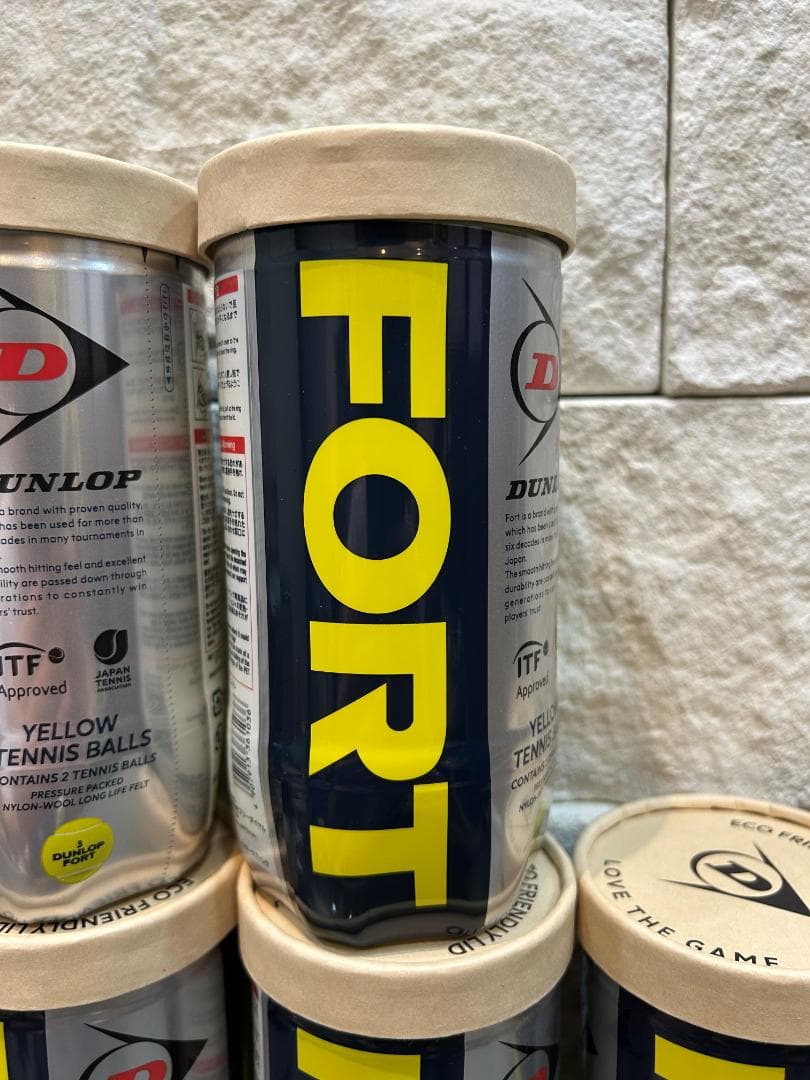 【全て未開封】DUNLOP ダンロップ 硬式テニスボール FORT 14ボトル