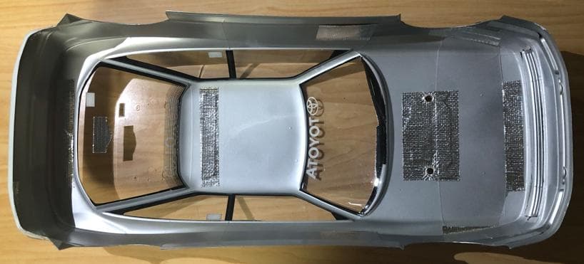 タミヤ　ラジコン　トヨタ セリカ GT-Four (ST165)　塗装済みボディ