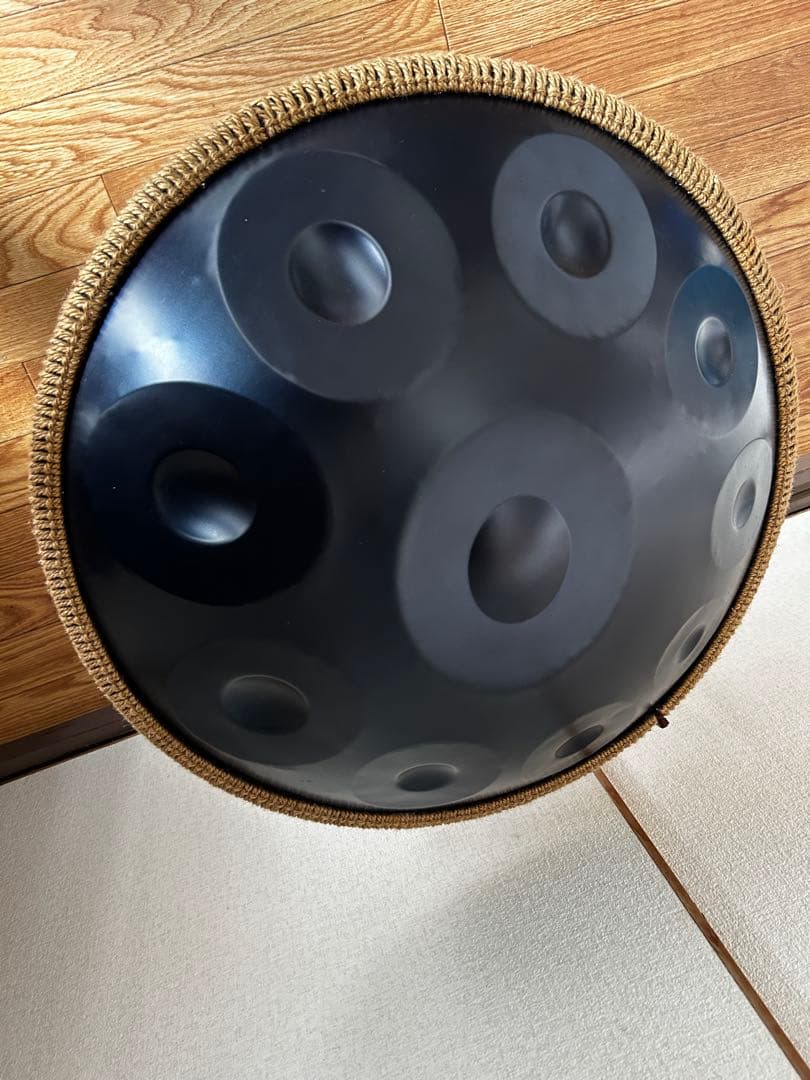 Ryozo様用ハンドパン スチールドラム 10音 22インチ インディゴブルー