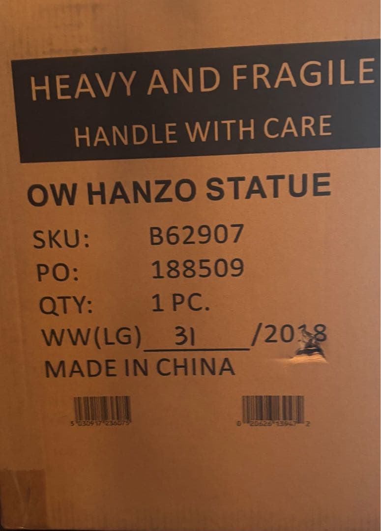 オーバーウオッチＯＷ　ハンゾー　スタチュー　フィギュア