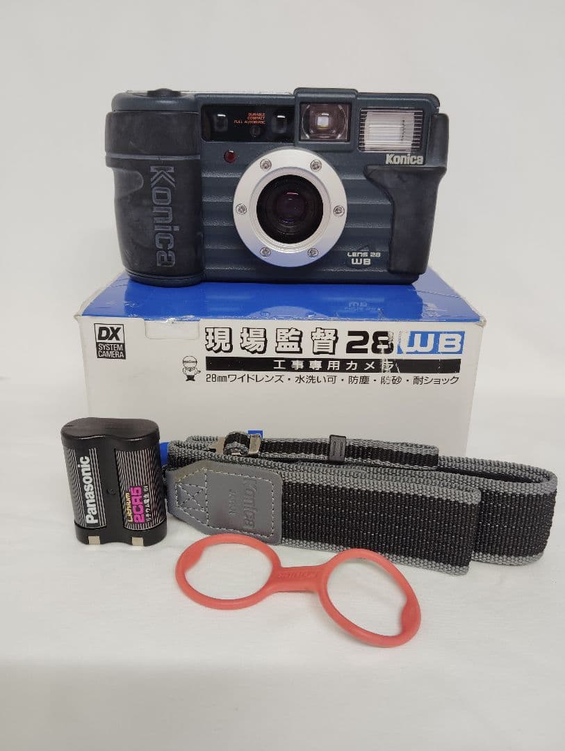 【動作◯】KONICA 現場監督 28 WB コニカ コンパクトフィルムカメラ